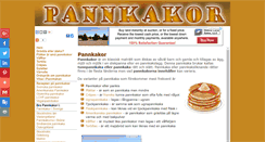 Desktop Screenshot of pannkakor.eu